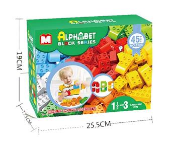 Large particle E-style color box 250g 45pcs   ITEM NO.： W046214