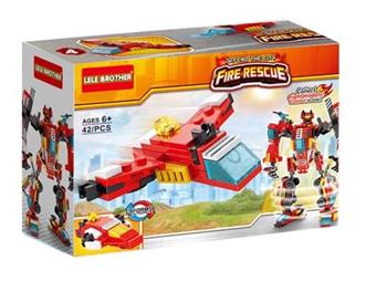 Firefighting series - High altitude patrol aircraft 42pcs   ITEM NO.： W046152