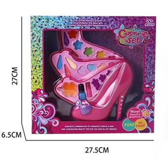 Three layer high heels children's makeup   ITEM NO.： W059416
