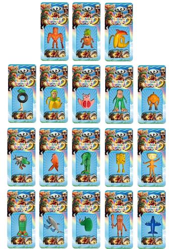 Shanhaijing wooden stick figurine 1 card pack/18 styles   ITEM NO.： W055658