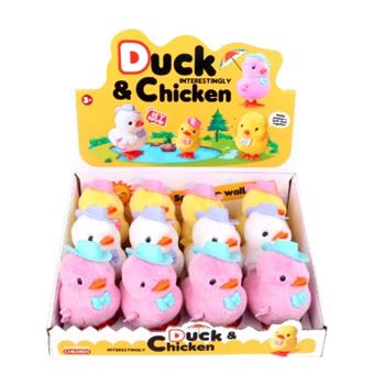 Hat wearing Duckling - Large (12PCS)   ITEM NO.： W062613