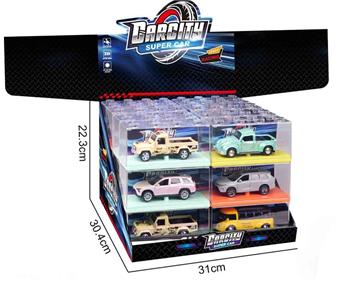 1: 36 cycle alloy car, vintage car   ITEM NO.： W047235