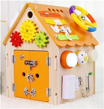 Orange Busy House   ITEM NO.： W044091