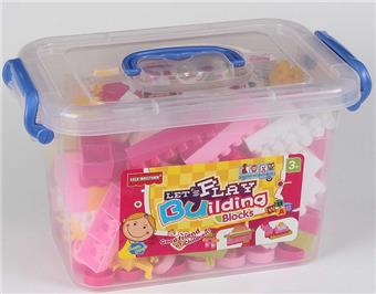 Small 6 building block storage box 2 # multi-color mixed weighing 300g (approximately 150PCS)   ITEM NO.： W045284