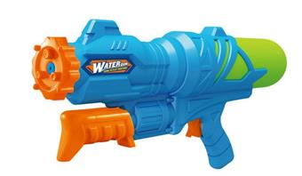 Inflatable water gun, manual water gun, toy beverage bottle water gun, summer water gun   ITEM NO.： W067080