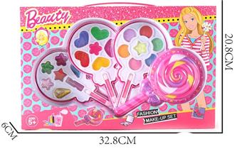 Fashion Barbie lollipop three-layer cosmetics   ITEM NO.： W058381
