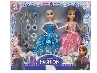 11.5-inch solid 9-joint Frozen Double Barbie with Scepter Blister Accessories   ITEM NO.： W055558