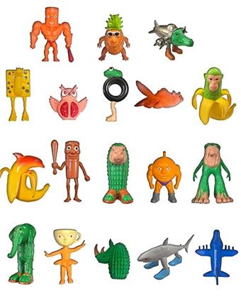 Shanhaijing wooden stick figurine 20 large boards   ITEM NO.： W055661
