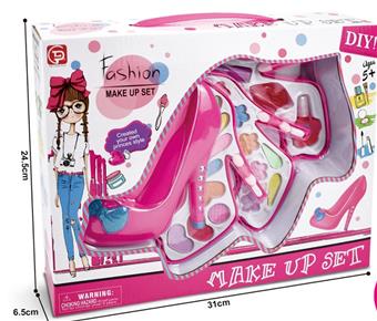 Factory version crystal shoe three-layer cosmetic box set   ITEM NO.： W058087