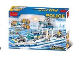 Water Police Station 602pcs   ITEM NO.： W046099