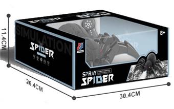 2.4G remote control spray mechanical spider (including electricity)   ITEM NO.： W055337