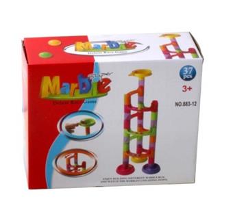 Ball track building blocks (37PCS)   ITEM NO.： W046404