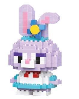 Mini Daidai Rabbit 187PCS (low-priced impulse version)   ITEM NO.： W045914