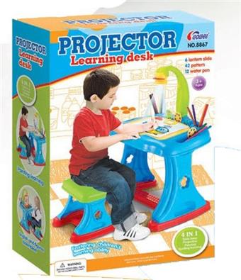 4-in-1 projection learning desk   ITEM NO.： W061459