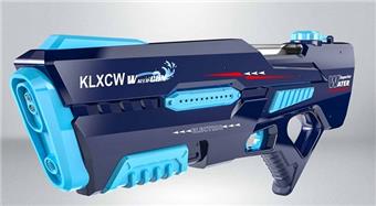 Colorful running light automatic water absorbing gun,   ITEM NO.： W069464
