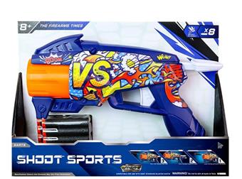 Soft bullet gun toy/Soft bullet gun * 1, bullets * 8   ITEM NO.： W081676