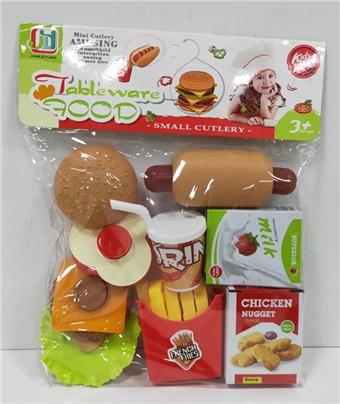 Burger Cola Hot Dog Combo Set   ITEM NO.： W070309