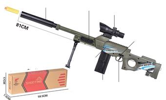 AWM Electric Soft Bullet Gun   ITEM NO.： W080367