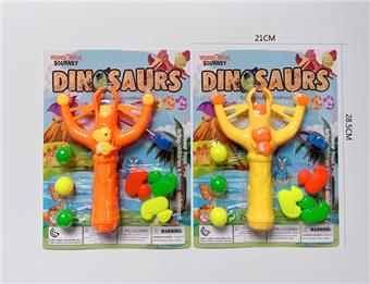 Dinosaur slingshot (ping pong, duck * 3)   ITEM NO.： W082300