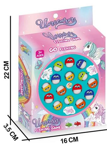 Electric fishing toy unicorn   ITEM NO.： W073223