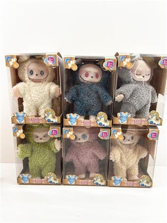 7-inch vinyl cloth doll set   ITEM NO.： W076550