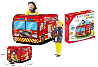 Children's Fire Truck Tent Truck (GCC)   ITEM NO.： W084284