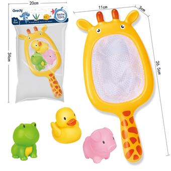 Giraffe Fishing 4-piece Set   ITEM NO.： W082093