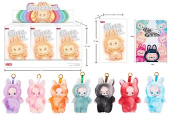 8-inch real body bubble Mart LABUBU3 3.0 plush doll 6pcs/box   ITEM NO.： W076620