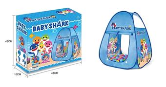 Shark Baby Tent with 100 Ocean Balls   ITEM NO.： W083885