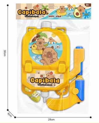 Capibala cartoon backpack water gun   ITEM NO.： W069349