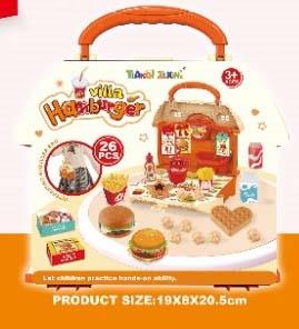 Playing house, villa, hamburger, handbag   ITEM NO.： W070651