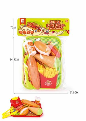 Hamburger Platter Set   ITEM NO.： W070532