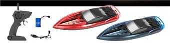 2.4G Double Paddle High Speed Remote Control Boat (with lights)   ITEM NO.： W074646