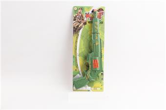 Camouflage left wheel vibrating flint gun   ITEM NO.： W069082