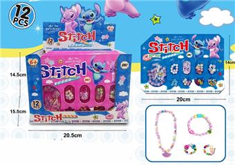 Stitch DIY bead (2-color mixed)   ITEM NO.： W077800