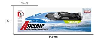 2.4G Double Paddle High Speed Remote Controlled Boat   ITEM NO.： W074841