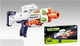 B/O soft bullet gun (10 round head bullets&10 suction cup bullets)   ITEM NO.： W080241