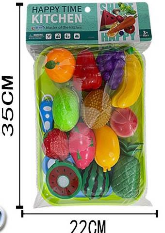 Da Fang Pan Cut Fruit Cut Joy Set (15PCS)   ITEM NO.： W070049