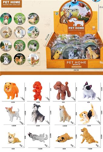 Pet Dog Series (36PCS)   ITEM NO.： W077923