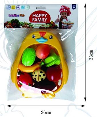 Basket of vegetables for cutting joy (11PCS)   ITEM NO.： W070268