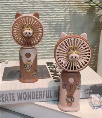 Cartoon handheld fan (Labu cloth)   ITEM NO.： W076703