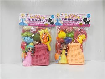 Luxury Fishing Set+New Q-Version Princess   ITEM NO.： W073463