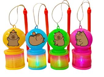 Capibala pattern rainbow circle lantern   ITEM NO.： W078285
