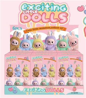 Labubu (6PCS)   ITEM NO.： W077247