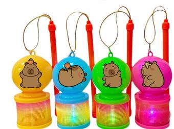 Capibala pattern rainbow circle lantern   ITEM NO.： W078286
