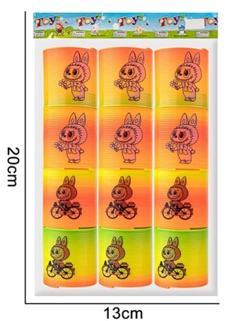 12 spring colored canvas rainbow circles   ITEM NO.： W078779