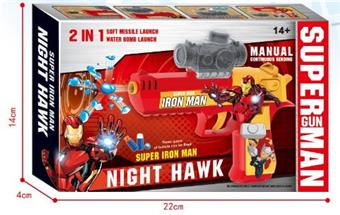 Iron Man Repeatedly Firing Pistols   ITEM NO.： W080625