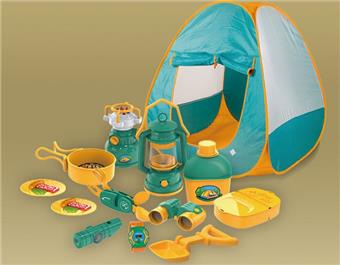 Assembling camping tents   ITEM NO.： W083577