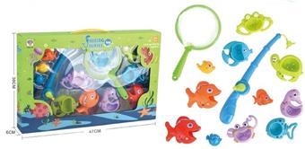 Fishing and water play toy, green/blue, mixed with 2 colors   ITEM NO.： W074360