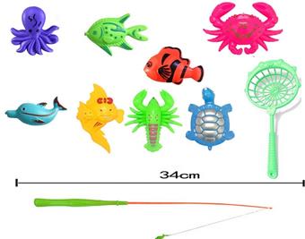 Magnetic fishing toys   ITEM NO.： W072979